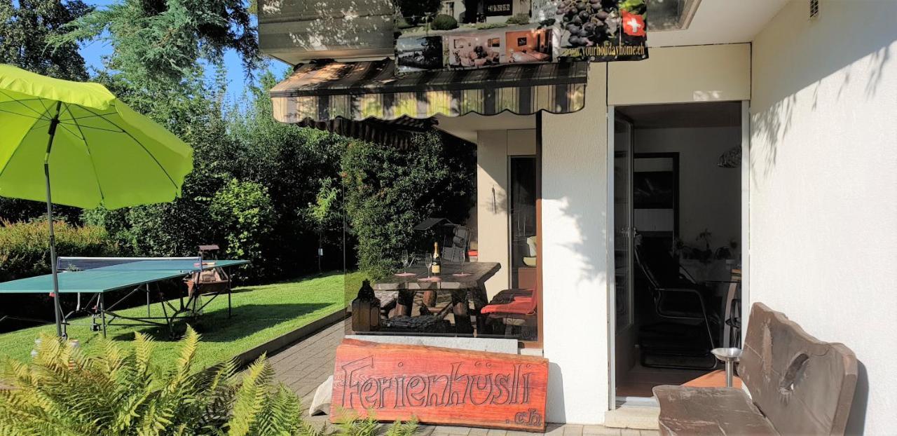 Ferienhuesli Apartamento Siglistorf Exterior foto