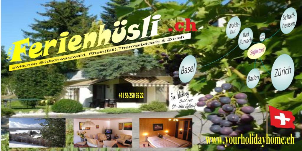 Ferienhuesli Apartamento Siglistorf Exterior foto
